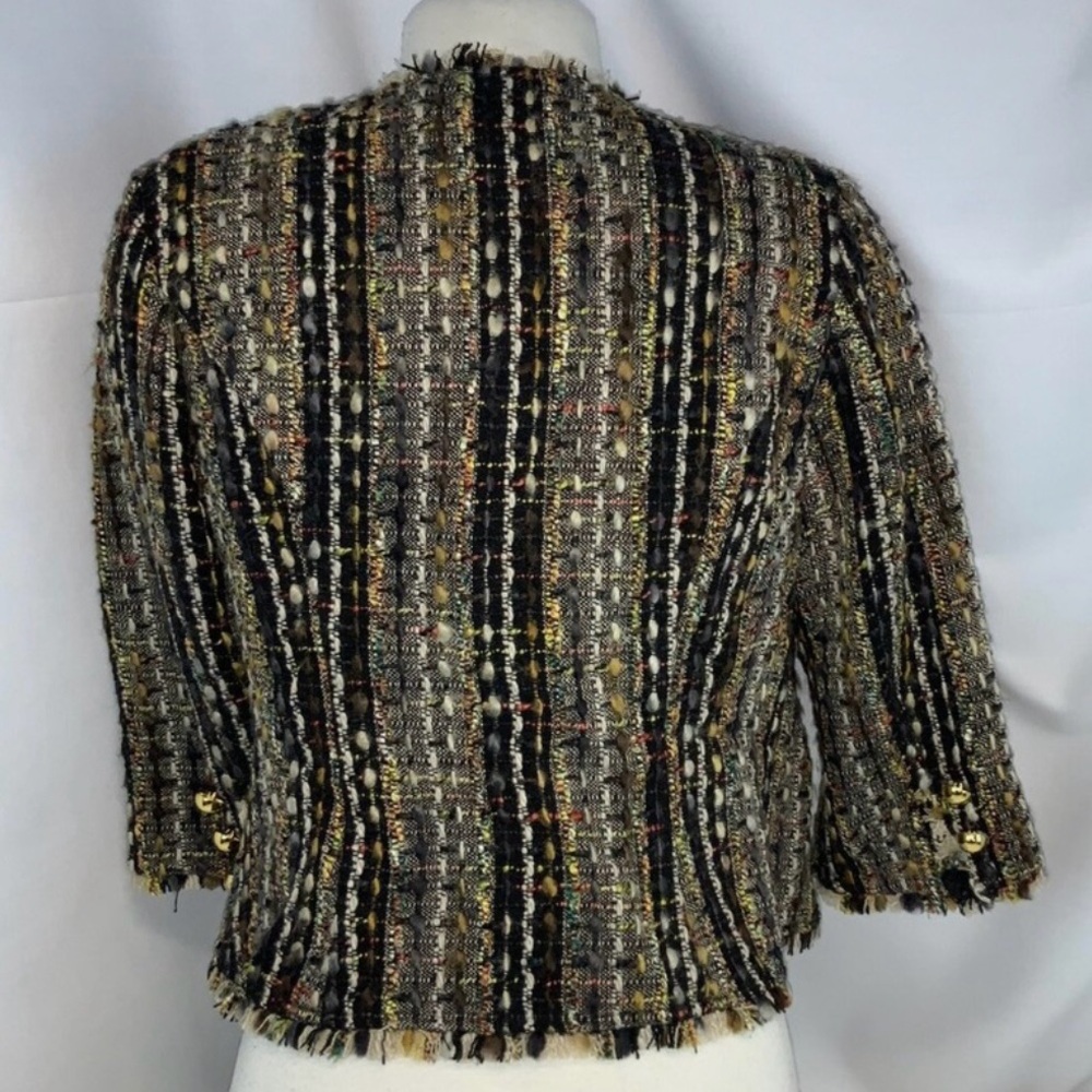 CAbi Brown Tan Boxy Buttoned Blouse - Picture 2 of 5